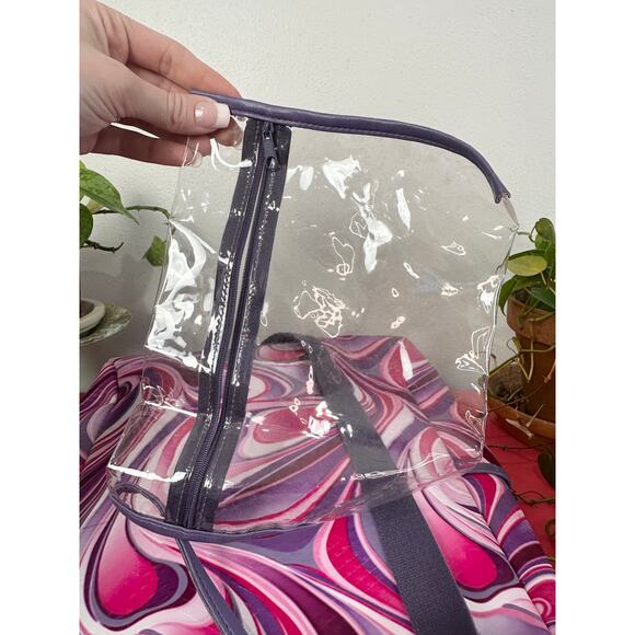 Y2K Psychedelic Swirl Crossbody Shoulder Bag - Picture 11 of 16